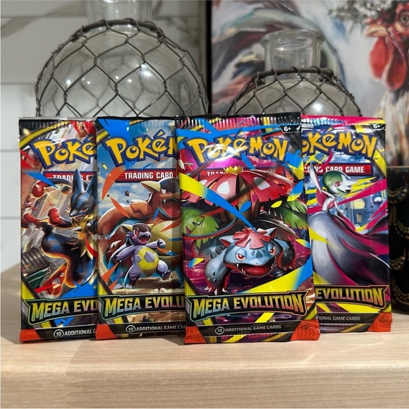 New! (50) Pokémon TCG Mega Evolution Booster Packs - Picture 4 of 9